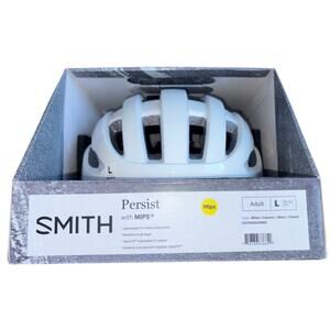 Smith Persist MIPS Bike Helmet, White/Cement, Large NIB